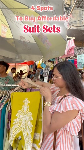 1.2M views · 6.7K reactions | 4 spots in delhi to buy affordable suit sets1. Kamla nagar marketIn front of mall side Price : 650rs to 1000rs2. Lal quarter krishna nagar market east delhiOutside delhi juice cornerPrice : 600rs3. Tilak nagar marketOutside kins showroom1200rs4. Lajpat nagar marketMultiple locationsPrice : 650rs to 1200rs#suitsets #suits #women #womensfashion #oldmoney #luxury #classywoman #housewife | Beauty and fashion by sakshi | Facebook