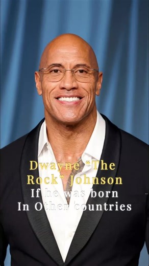 What If Dwayne Johnson Was Born in Other Countries?