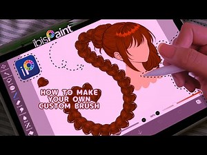 HOW TO MAKE CUSTOM BRUSH IN IBISPAINT X || FULL TUTORIAL
