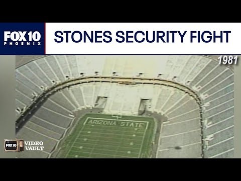 1981: Rolling Stones' security & ACLU backlash | Video Vault | FOX 10 Phoenix