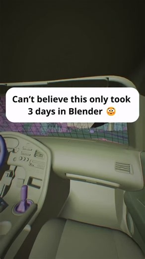 3D Modelling & Animation on Instagram: "3D Chill rainy weather car animation ☔️ made by :@_azadream_ - DM for all 3D Model and Animations. ✉️"