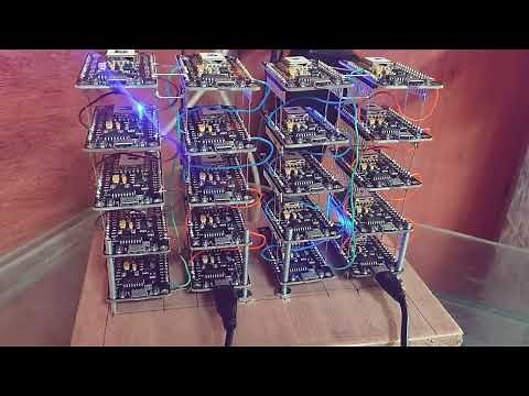 Duino coin Mining with 20 Esp8266
