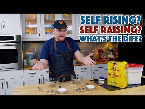 🔵 How To Make Self Raising Vs. Self Rising Flour - What Is It?