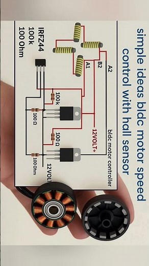 bldc motor speed controller 🎮 #circuitbasics #accircuits