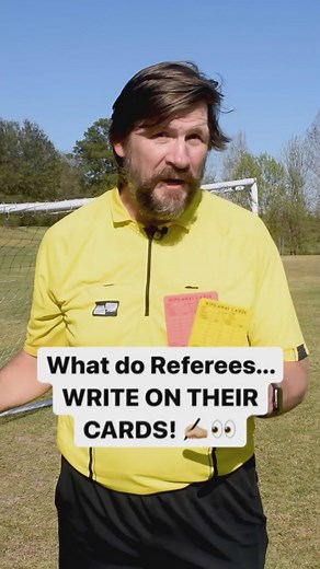 Decoding Referee Cards: What Goes on Them?