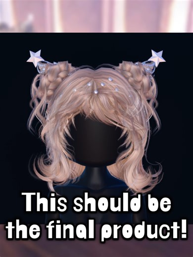 Short Updo Combo! 🖤 - DTI Hair Tutorial #roblox #dresstoimpress #tutorial #haircombo #fyp