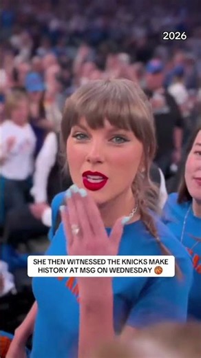 When a 13-year-old Taylor Swift performed “Lucky You” at a Knicks talent show at MSG in 2003