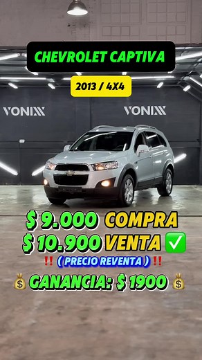 Chevrolet Captiva 2013 4x4 - Gran Oportunidad de Negocio!