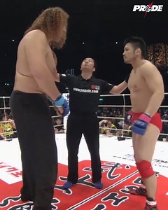 7'2" Giant Silva vs 5'9" Ikuhisa Minowa went down at PRIDE Bushido 10 💥 [ Watch more PRIDE Classics now on UFC Fight Pass ] | UFC