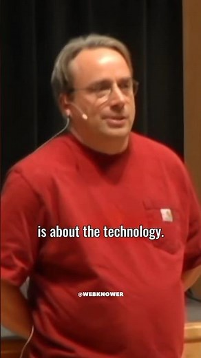Linus Torvalds Explains Innovation Vs Conformity #shorts #linux #opensource #knowledge #innovation