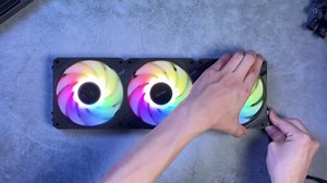 AORUS WATERFORCE II 360 ICE Liquid CPU Cooler, 360mm Radiator with 3x120mm Low Noise ARGB Fans, Compatible with Intel LGA1851, LGA1700, and AMD AM5 (GP-AORUS WATERFORCE II 360 ICE)