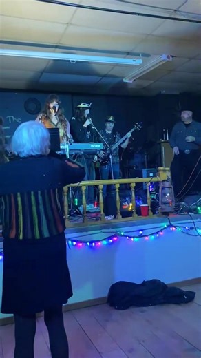 My son Dakota and Darren Brown (my daughter’s fiancé) singing with The FadeOuts! | Ida Brown