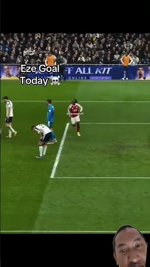 EZE FINISHES THE REBOUND FROM SAKA premier league highlights arsenal vs Tottenham today derby london