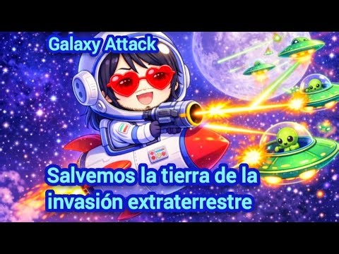 Salvemos la tierra de una invasión alienígena - Galaxy Attack Gameplay