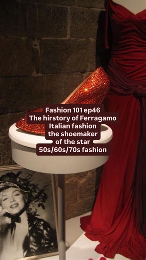 rebecca | Fashion 101 ep46: the history of Ferragamo: Italian fashion, the shoemaker of the stars and 50s/60s fashion Welcome to my series fashion... | Instagram