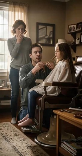 Mi esposo llegó a casa de una asignación de trabajo y empezó a recortar el cabello de nuestra hija de ocho años, como siempre lo hacía. Pero luego se congeló. —Ven un momento —susurró, temblando. Cuando levantó suavemente su cabello para mirar más de cerca, el color se le escapó del rostro— y en ese instante, supe que algo estaba terriblemente mal. A las 6:30 de la mañana, me desperté antes de que sonara la alarma. Durante años, mi cuerpo ha estado recordando esa hora por sí solo, un reloj inter