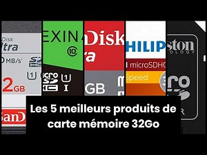 【Carte memoire 32go】Les 5 meilleurs produits de carte mémoire 32Go 🙂