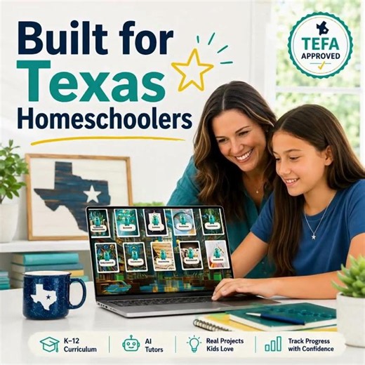 Which homeschool curriculum is TEFA (Texas) approved? #texas