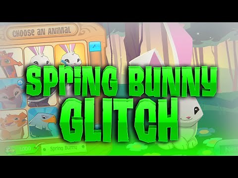 ANIMAL JAM SPRING BUNNY GLITCH!