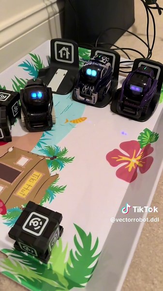 Vector Robot's Exciting Moment Captured