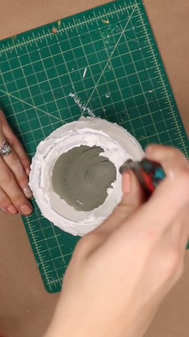 Fake a high-end vase... from Dollar Tree #shorts