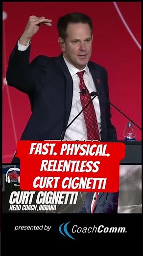 Fast. Physical. Relentless Curt cignetti