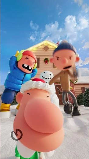 Snowman Selfie ⛄️ 🤳 | Diary of a Wimpy Kid: The Last Straw | ‪@disneykids‬