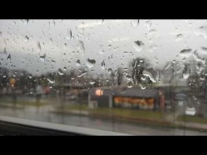 Raindrops on a Window | 4K Relaxing Screensaver