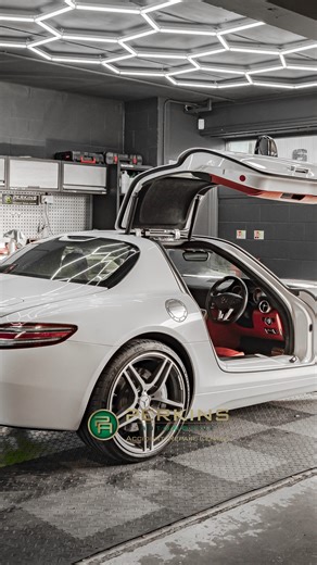 POV: Come refit a rear bumper with us. 🔧 This Mercedes SLS AMG is getting the expert treatment — every clip, curve and contour perfectly aligned. It’s not just about putting parts back together — it’s about doing it right. 👌 #BodyshopLife #AccidentRepair #VehicleRepair #AutoBodyRepair #MercedesSLS #WorkshopGoals #PerkinsAutomotive #CarRepairExperts #QualityCraftsmanship #LuxuryCars #SupercarRepair #CarCare #PanelBeater #FlawlessFinish #WeFixCars #HampshireBusiness | Perkins Automotive