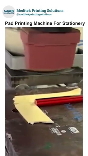 Pad Printing Machine for Stationery Products #meditek #padprintingmachine #printingmachine #label