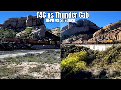 GE T4C vs EMD Thunder Cab — Two Days at Sullivan’s Curve