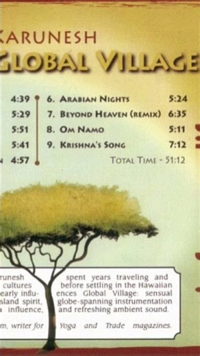 Karunesh - Earthsong. Released: 2006. Genre: Tribal, Downtempo, Ambient.