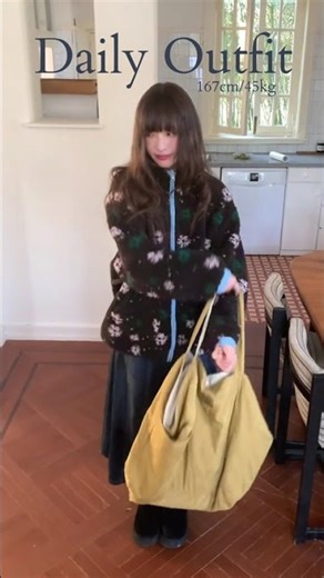 Winter retro warm style #My fashion diary#Retro fashion style#Color-blocking combination#W