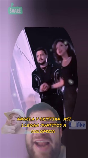 ANGELA Y CRISTIAN ASI LLEGARON JUNTOS A SU CONCIERTO #colombia #angelaaguilar #cristiannodal