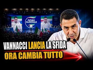 IL PROGRAMMA DI FUTURO NAZIONALE | Vannacci: l'Italia tornerà agli ITALIANI 🇮🇹