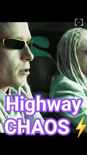 Morpheus Takes on the Twins | Most INSANE Matrix Highway Chase Scene Ever ⚡