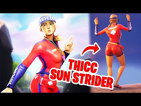 Fortnite THICC Life Guard | SUN STRIDER