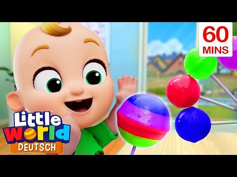 Lollipop, oh Lollipop | Kinderlieder für Kleinkinder | Little World Deutsch
