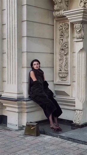 LAYERED IN MINK FURS : PERFECT OUTFIT FOR MOSCOW COLD DAYS