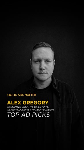 Good Ads Matter | On this week’s Ad Makers’ Picks we have Alex Gregory @alexgregorycolour, Senior Colourist and Executive Creative Director of Advertising at... | Instagram