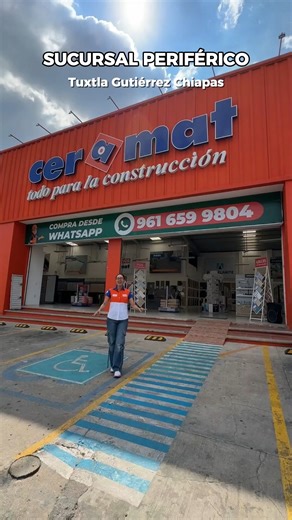 ¡Nos renovamos para ti! ✨🏬 En #Ceramat sucursal Periférico encontrarás todo lo que necesitas para renovar y crear tu espacio ideal. Descubre lo último en tendencia, una gran variedad de las mejores marcas y accesorios, y soluciones que transforman tus espacios desde el primer vistazo 🧱🛁 Aquí eliges con confianza y encuentras todo en un solo lugar ✔️ 📍 Periférico Sur Poniente No. 2414 Te esperamos en Ceramat Periférico 💙 | Ceramat