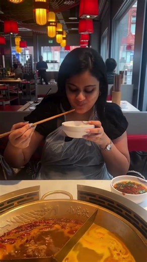 Indian student tries Chinese food in London | King's College London