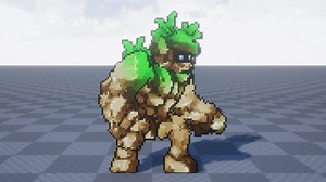 This new technique allows rotation of pixel art in 3D!