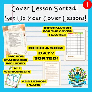 Sub Binder Template - Lesson Plan Template | Sub Binder | Substitute Binder