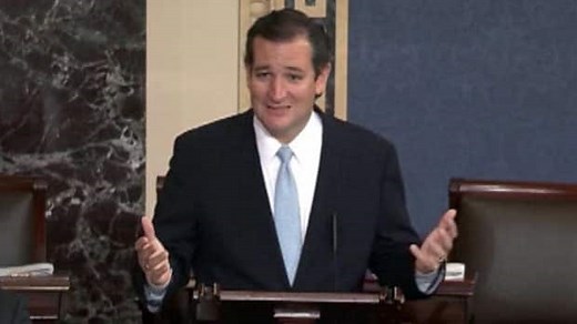 Ted Cruz talk-a-thon highlights