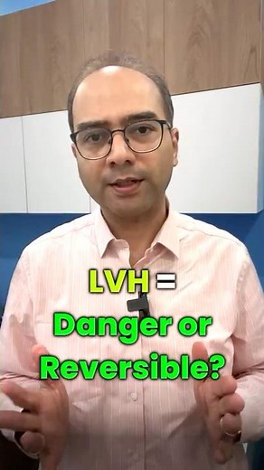 LVH = Danger or Reversible? Here’s the Truth. #lvh #hearthealth