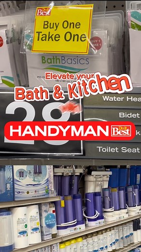 13K views · 64 reactions | Home improvements made easy!  Dive into our exclusive deals and elevate every corner of your home at prices you'll love.  | Handyman | Facebook
