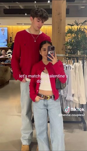 Stylish Matching Valentine's Day Outfits for Couples