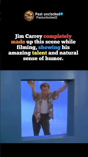 Jim Carrey Improvised This Entire Scene—and It Became Comedy #history #jimcarrey