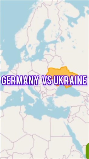 Germany vs Ukraine world map #germany #vs #ukraine #worldmap
